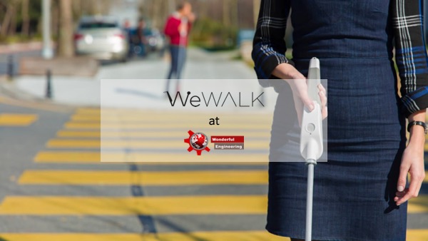 White Canes For The Blind Have Been Reinvented With WeWALK Smart Cane