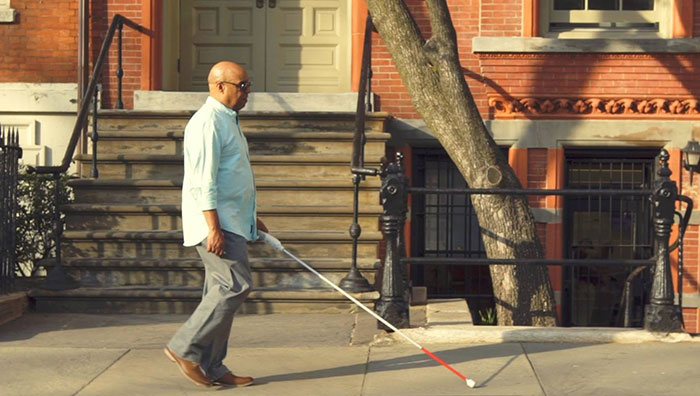 Mashable – This smart cane seeks to help the blind, low-vision communities — Future Blink