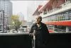 WeWALK Inventor holding smart cane