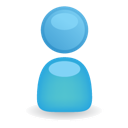 blue user icon